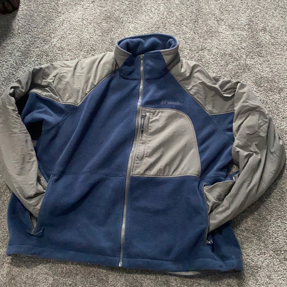 ✨great condition✨ men’s Columbia fleece jacket.